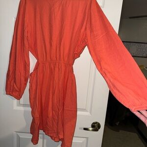 Universal Thread Vibrant Orange Top